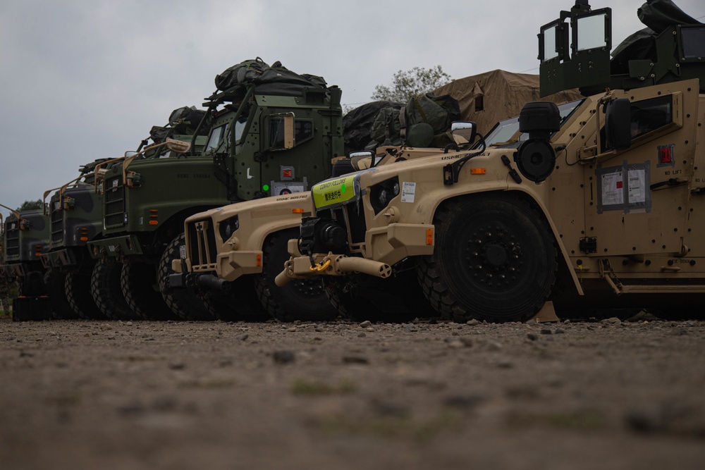 U.S. Marines prepare for Resolute Dragon 22