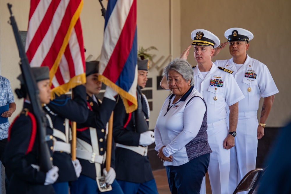 Pacific Missile Range Facility (PMRF) CO Attends 100th Infantry Battalion Memorial