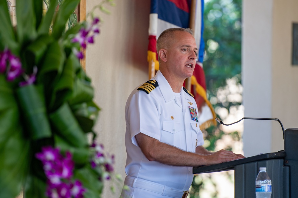 Pacific Missile Range Facility (PMRF) CO Attends 100th Infantry Battalion Memorial