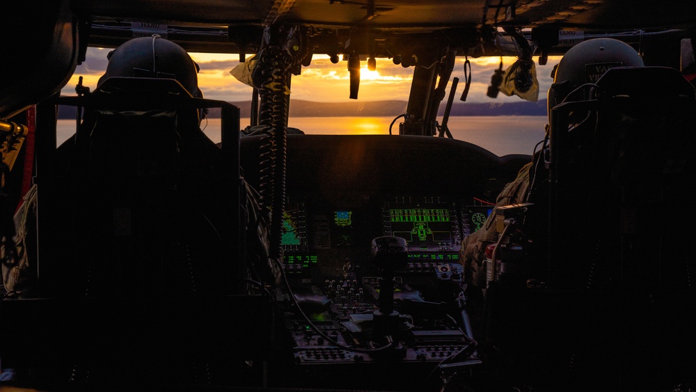 Joint Task Force-Alaska arrives in Golovin, Alaska for Operation Merbok Response