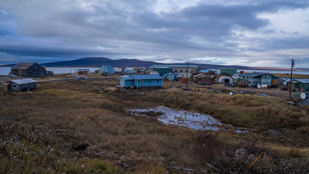 Joint Task Force-Alaska works storm recovery efforts in Golovin, Alaska for Operation Merbok Response