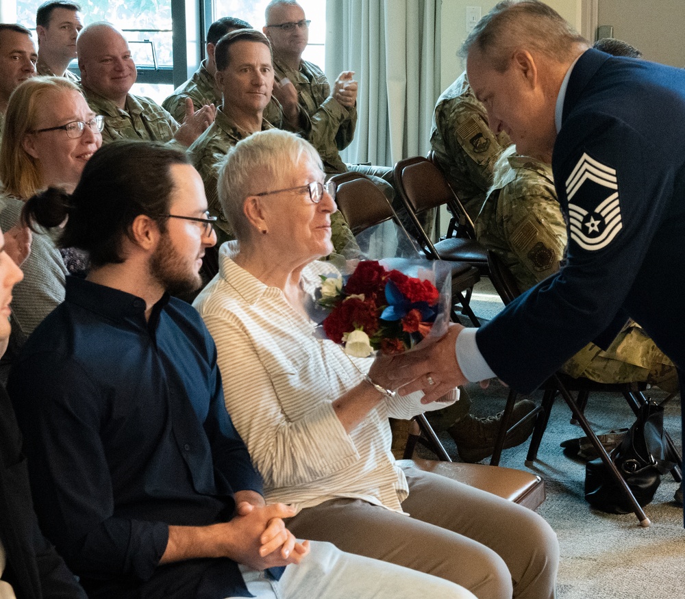 Chief Master Sgt. Gary Reny Retirement Ceremony