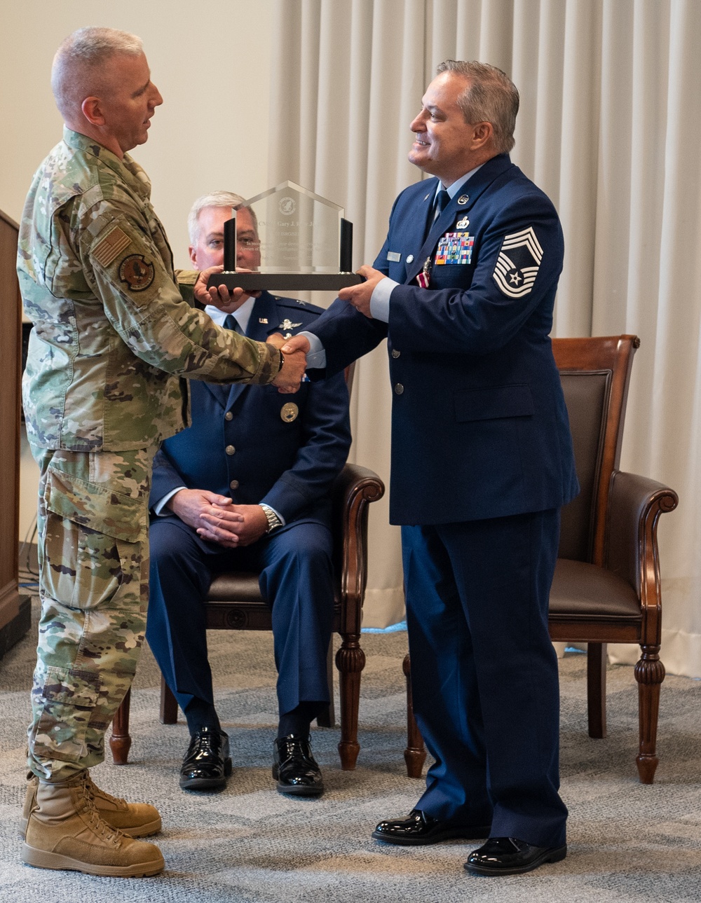 Chief Master Sgt. Gary Reny Retirement Ceremony