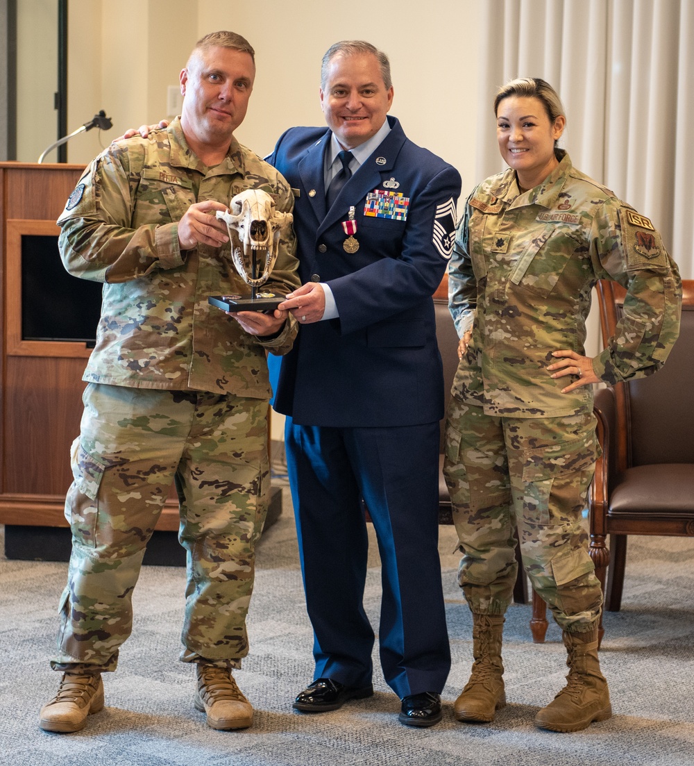 Chief Master Sgt. Gary Reny Retirement Ceremony