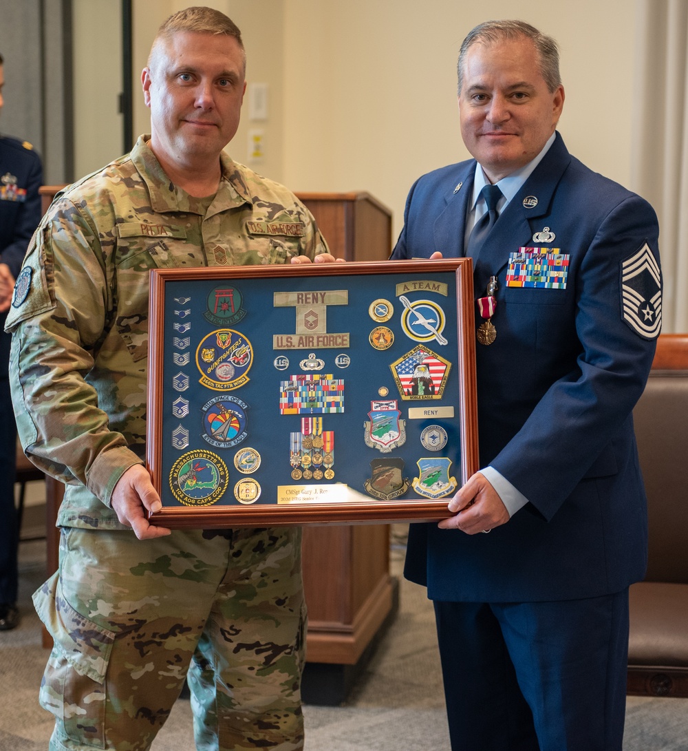 Chief Master Sgt. Gary Reny Retirement Ceremony