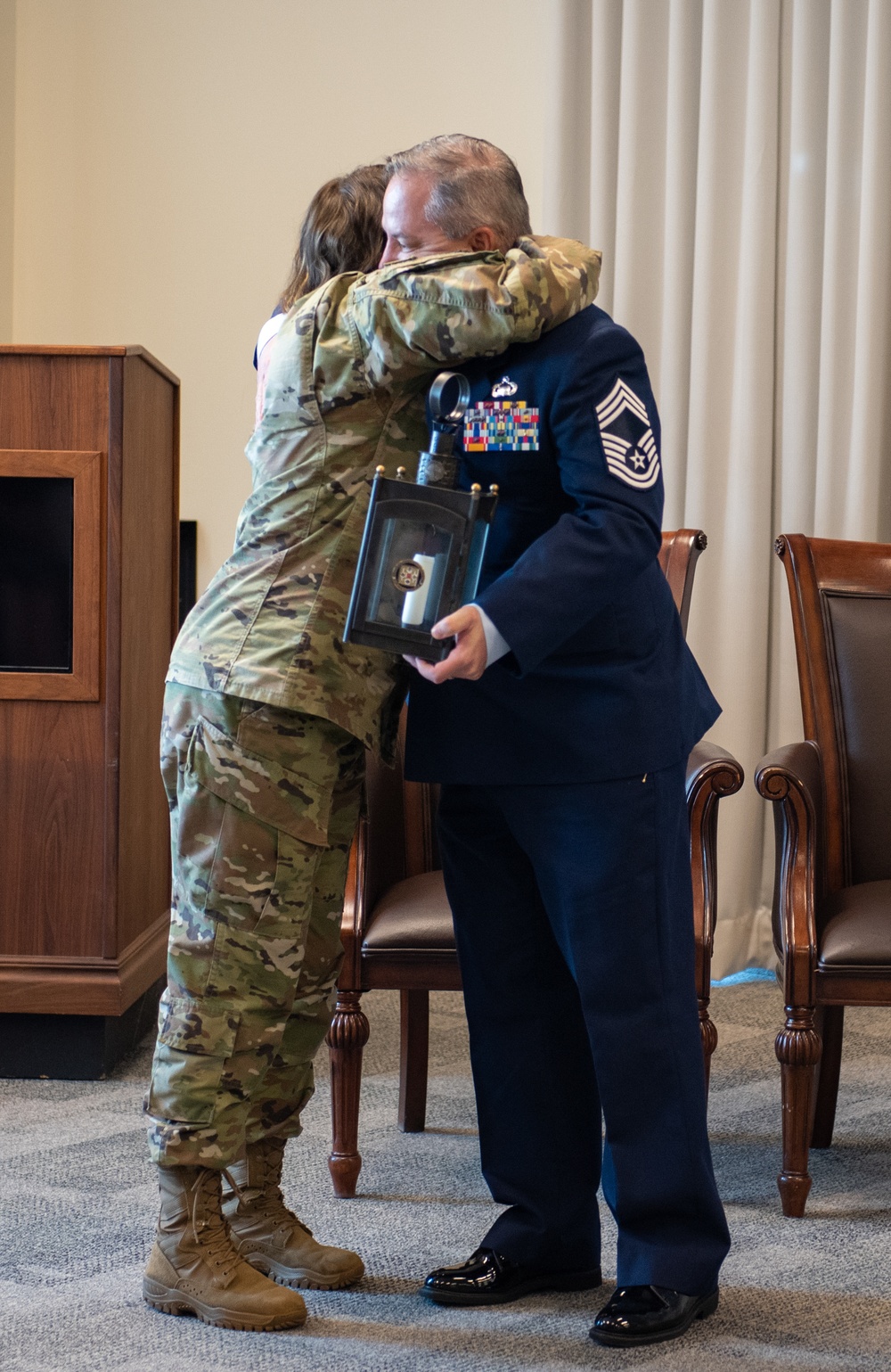 Chief Master Sgt. Gary Reny Retirement Ceremony