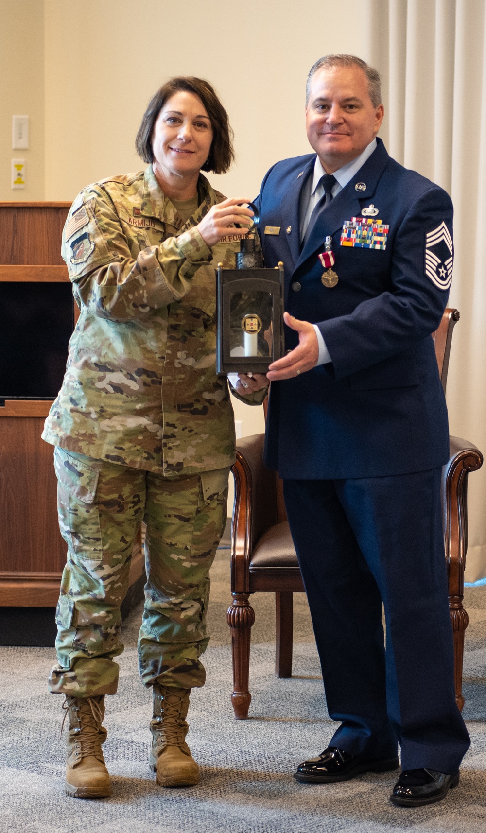 Chief Master Sgt. Gary Reny Retirement Ceremony