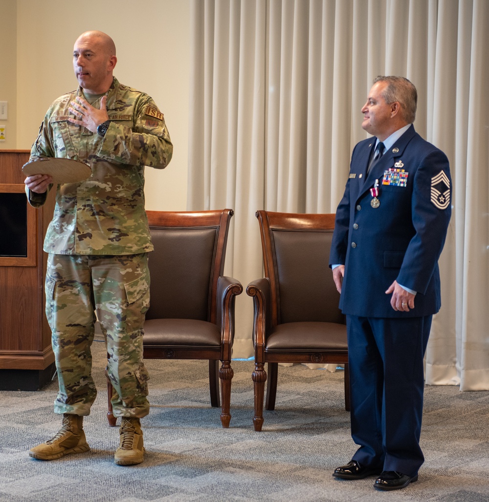 Chief Master Sgt. Gary Reny Retirement Ceremony