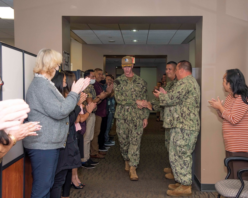 JRM Chaplain Departs to Heartfelt Goodbye