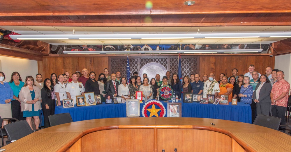 GovGuam Hosts Gold Star Family Proclamation Signing