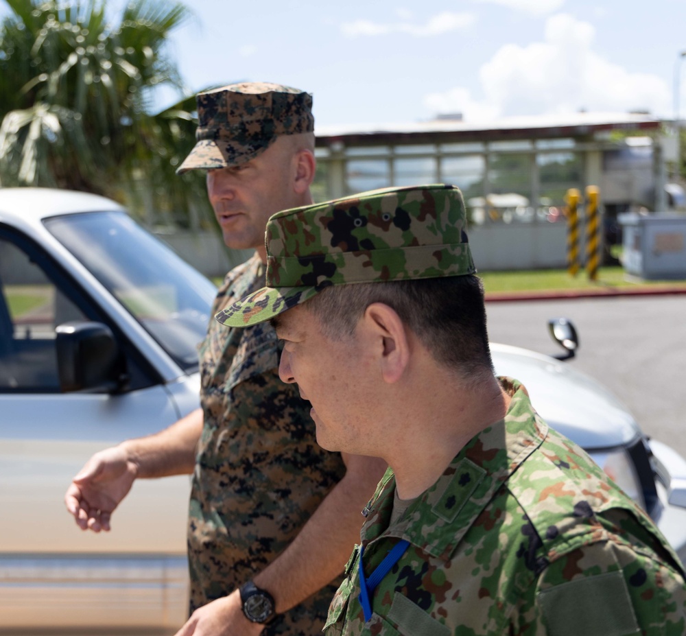 Maj. Gen. Adachi Visits III MIG