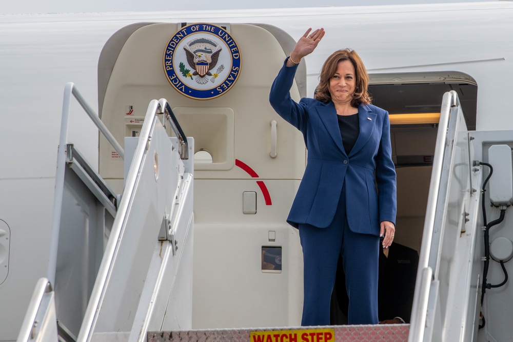 Vice President Harris departs Japan