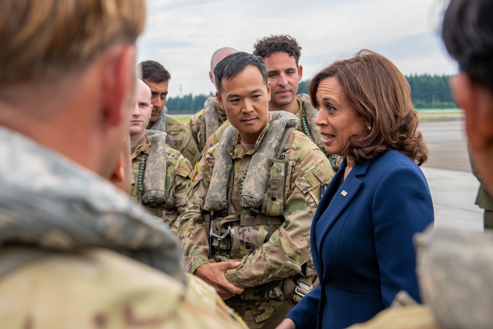 Vice President Harris departs Japan