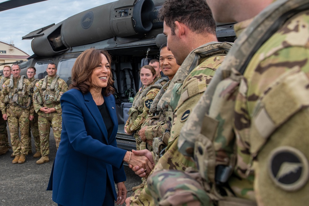 Vice President Harris departs Japan