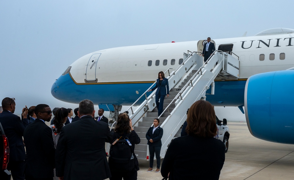 Vice President Harris ends Asia trip in South Korea