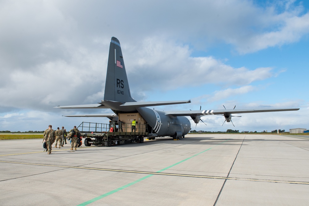 90th EFS leaves Norway