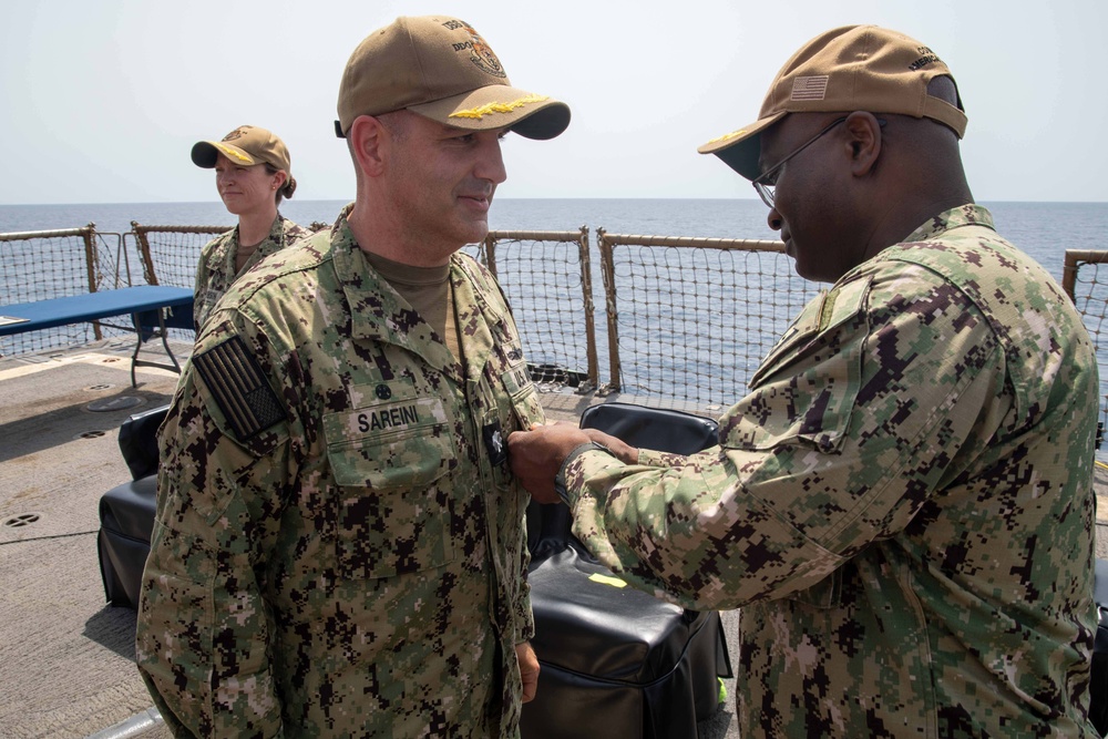 USS Nitze Change of Command