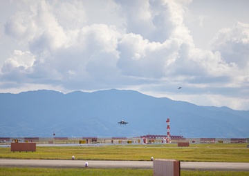 MAG-12 conducts live-fire training over Japanese Sea