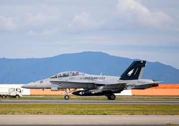 MAG-12 conducts live-fire training over Japanese Sea