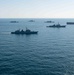 US Navy and Republic of Korea Navy ships steam in formation during Maritime Counter Special Operations Exercise (MCSOFEX)