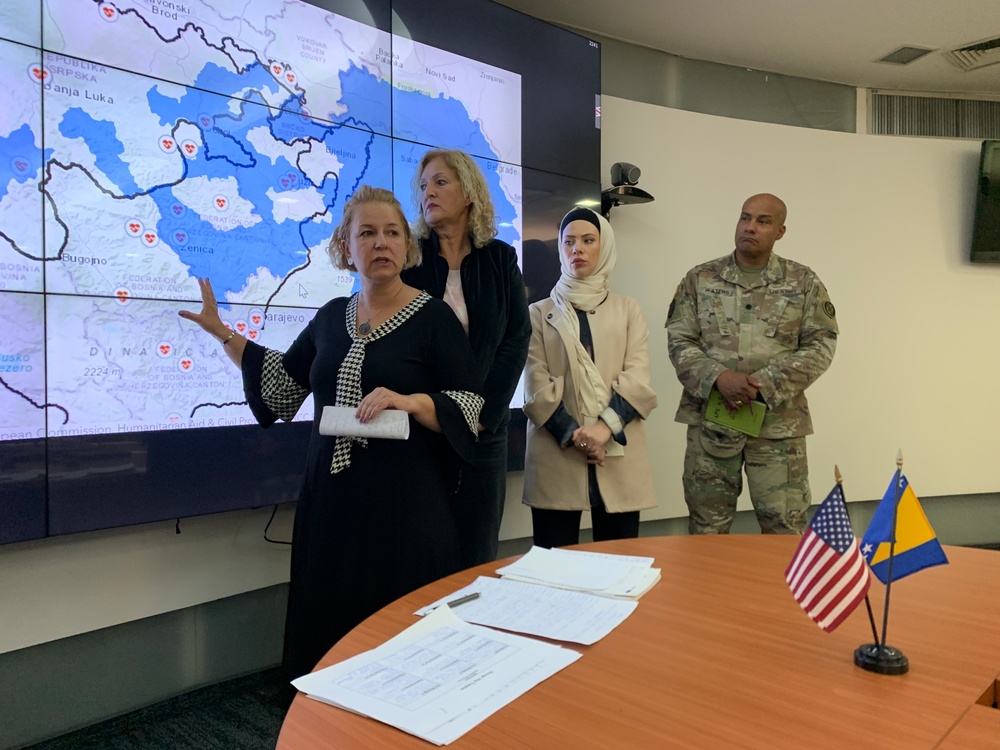 U.S., Bosnia-Herzegovina participate in crisis communication tabletop exercise in Sarajevo