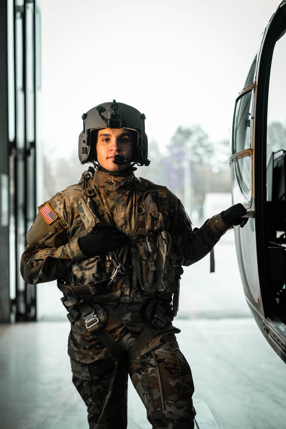 Portrait of Spc. Speakman