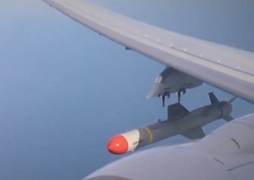 Patrol Squadron Nine Conducts Harpoon Shot while Participating in Atlantic Thunder 2022