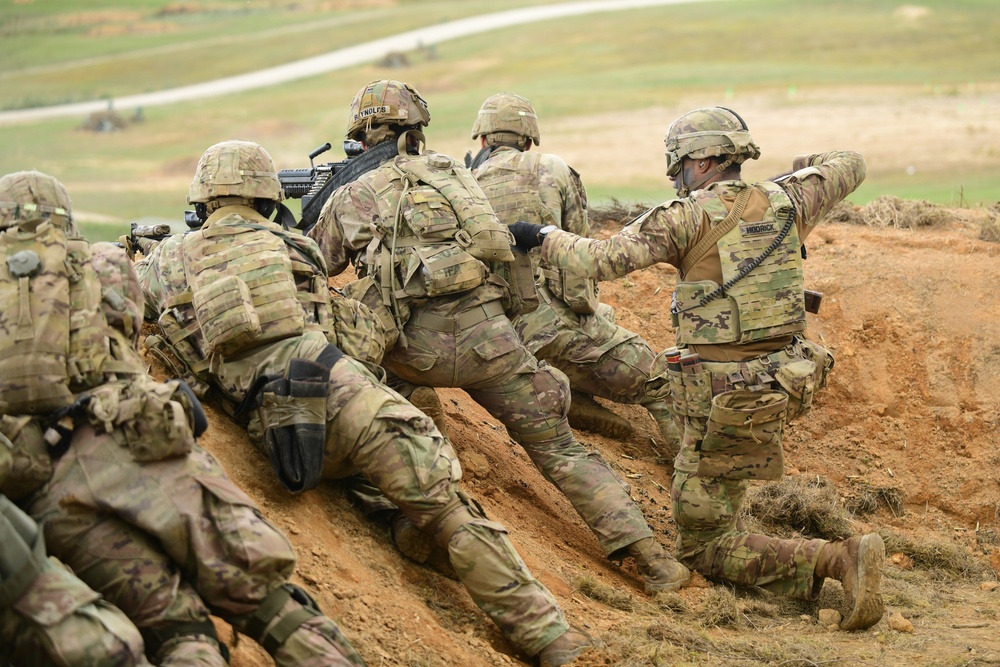 Ground Assault with Sky Soldiers Combined Arms Live Fire Exercise