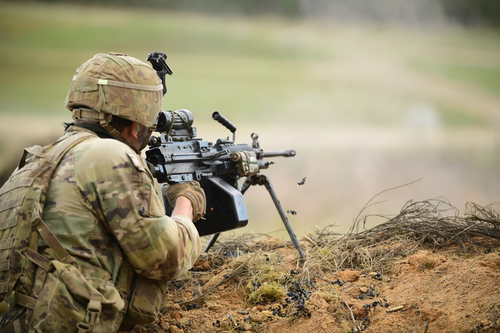 Ground Assault with Sky Soldiers Combined Arms Live Fire Exercise