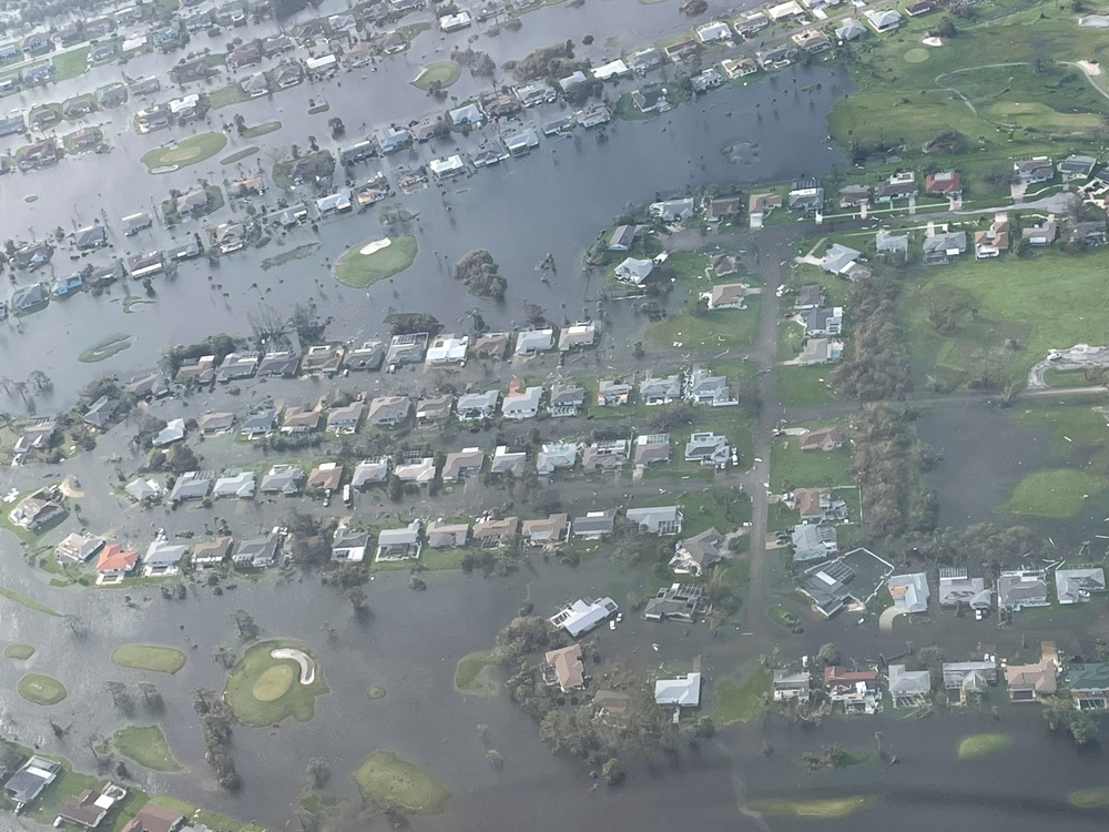 Coast Guard conducts overflights in wake of Hurricane Ian