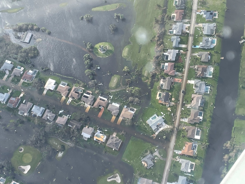 Coast Guard conducts overflights in wake of Hurricane Ian