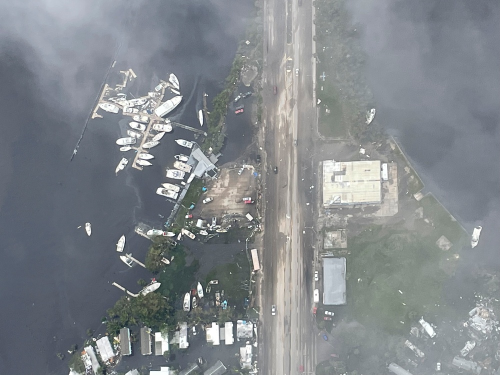 Coast Guard conducts overflights in wake of Hurricane Ian