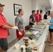 Hurricane Ian evacuees eat dinner at Key West