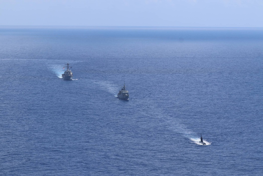 USS Lassen and Brazilian Navy Work Together in Maritime Exercise