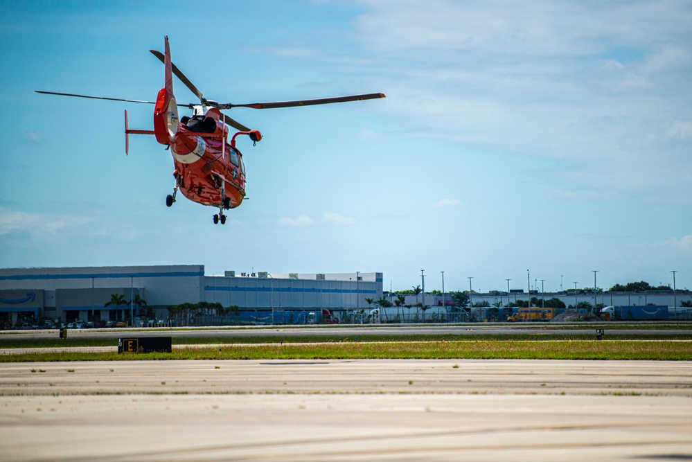 Coast Guard aircrew launches for SAR in wake of Hurricane Ian