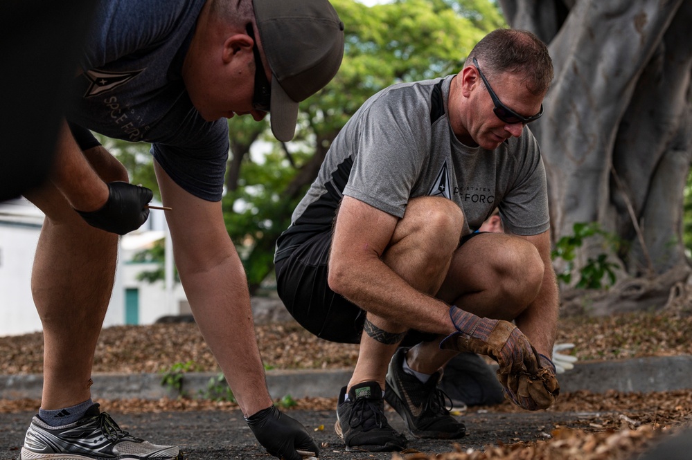 “Love JBPHH” leads base clean up efforts