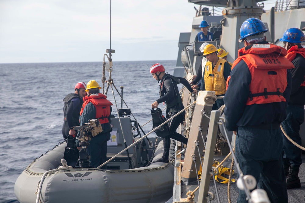 USS Farragut (DDG 99) Small Boat Operations