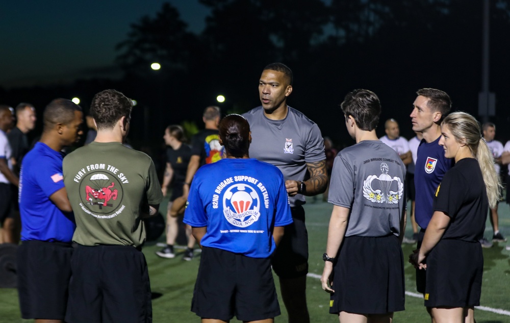 82nd ABN DIV Paratroopers Conduct Mystery PT Event