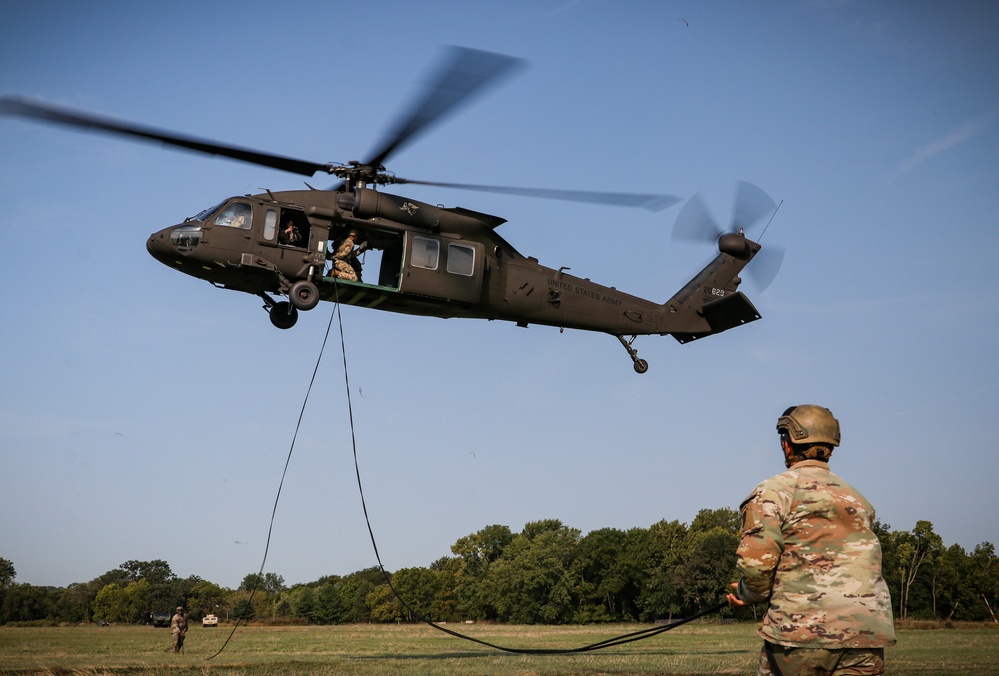 Rappel Master Course comes to Camp Dodge