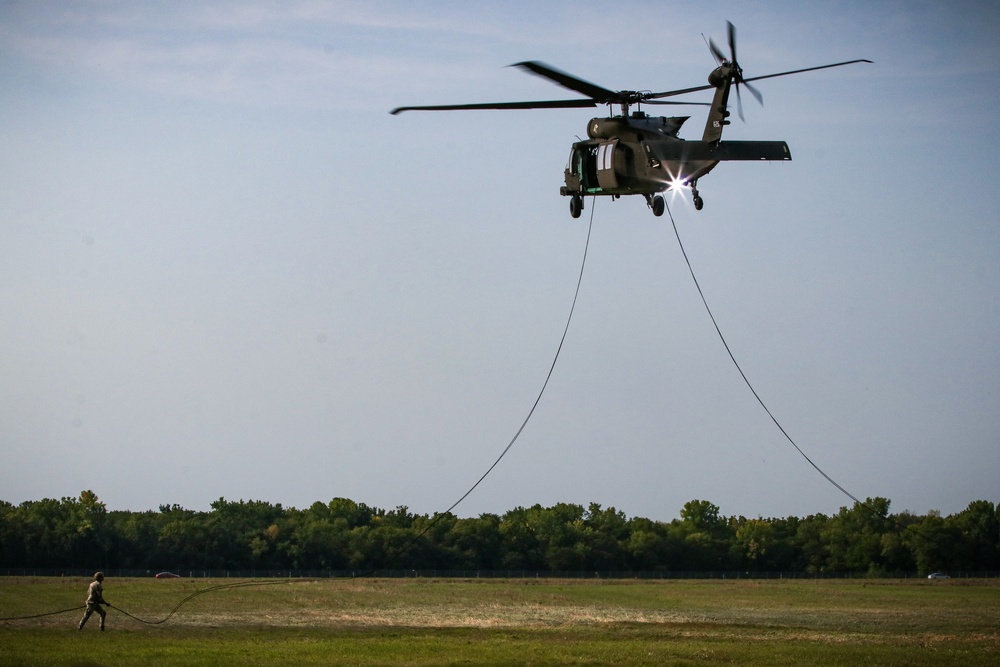 Rappel Master Course comes to Camp Dodge