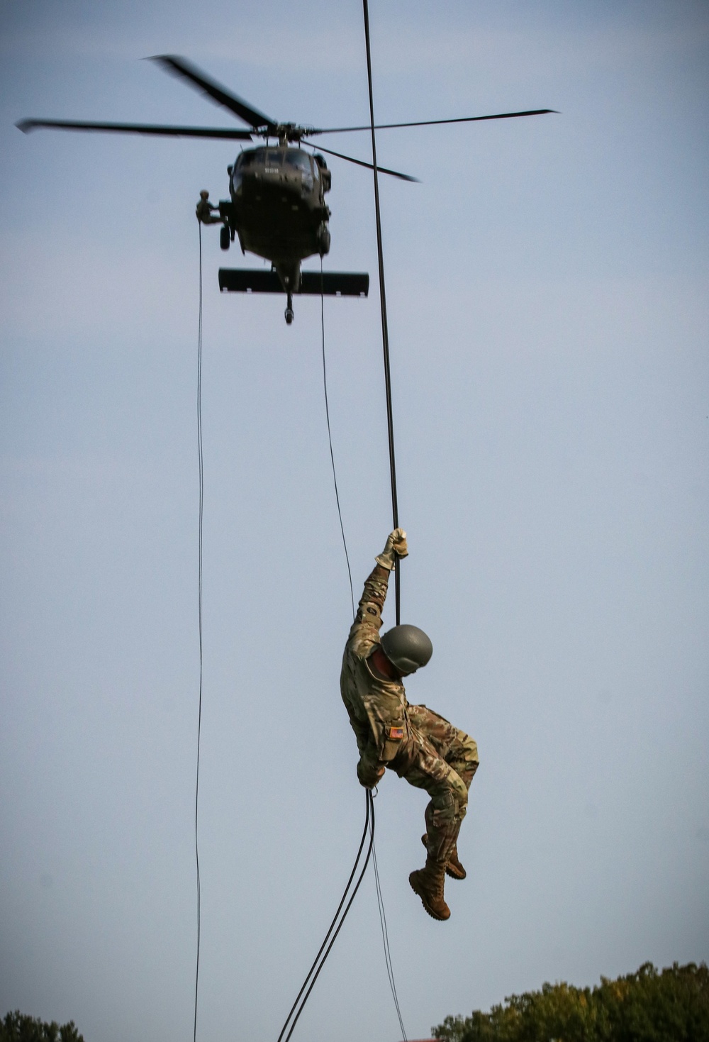 Rappel Master Course comes to Camp Dodge