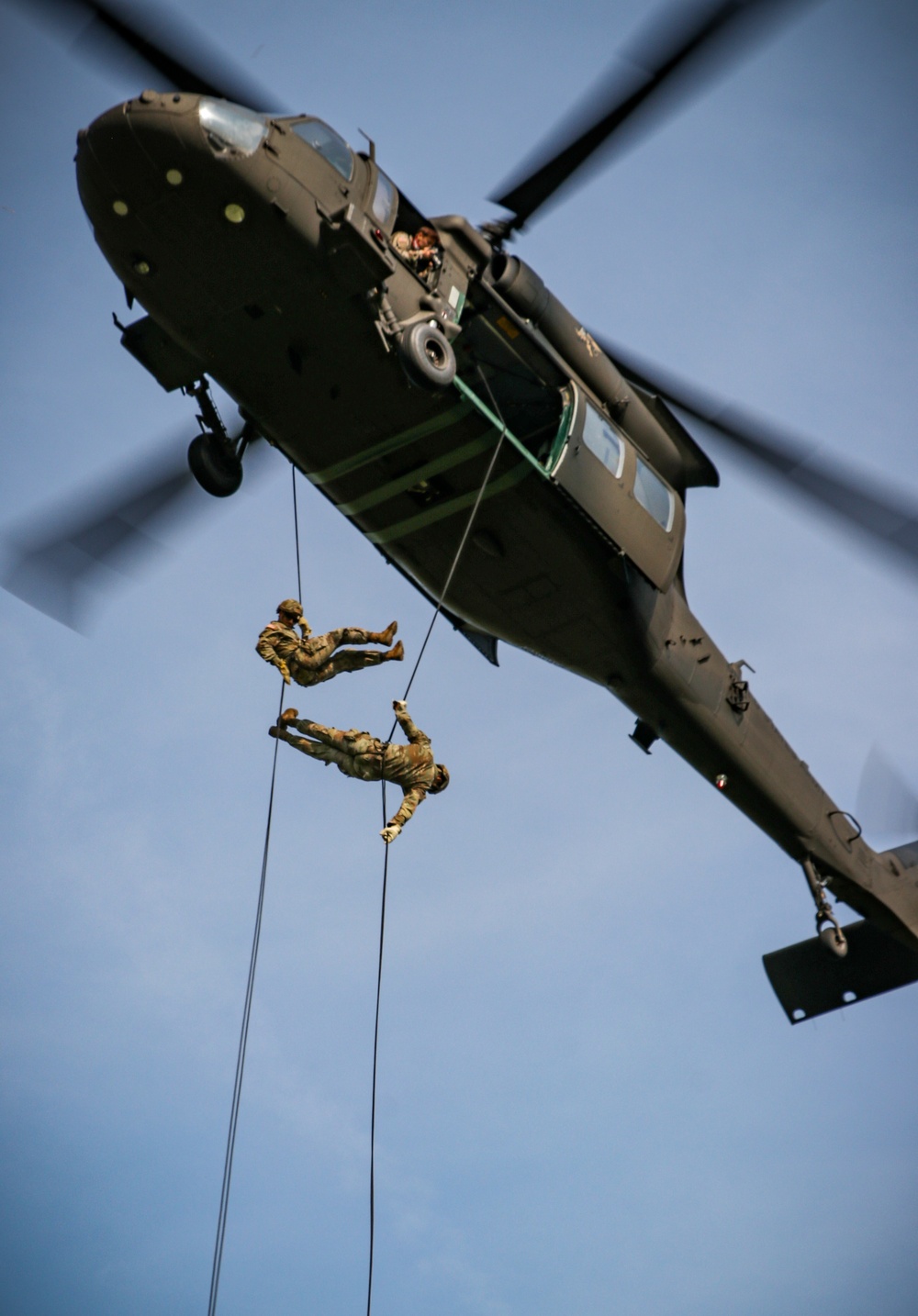 Rappel Master Course comes to Camp Dodge