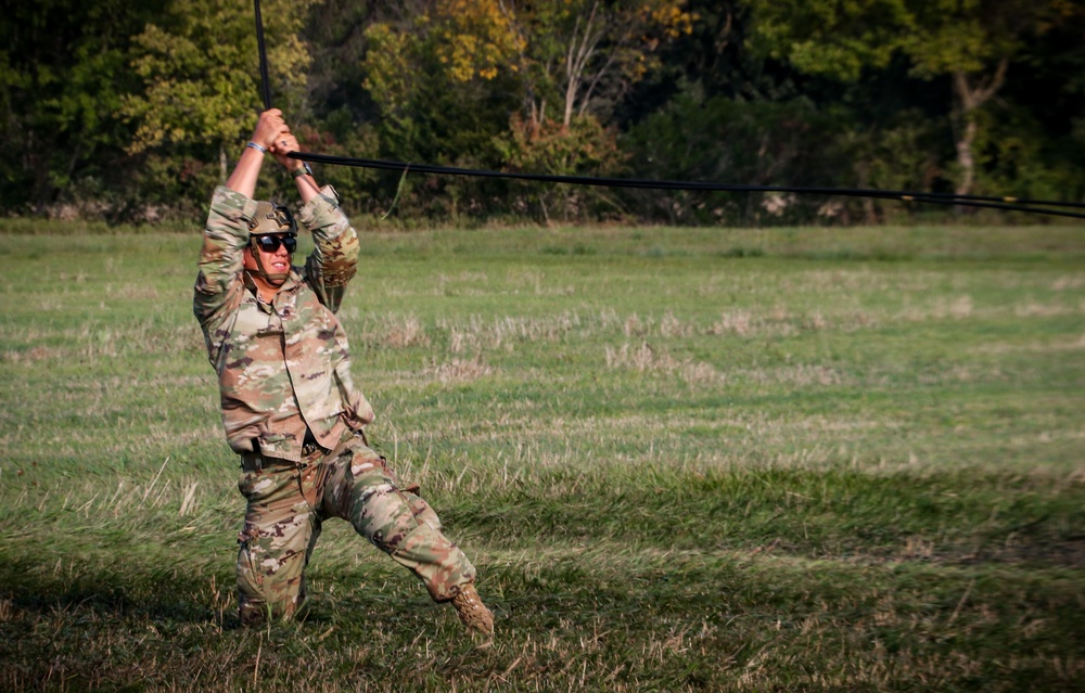 Rappel Master Course comes to Camp Dodge