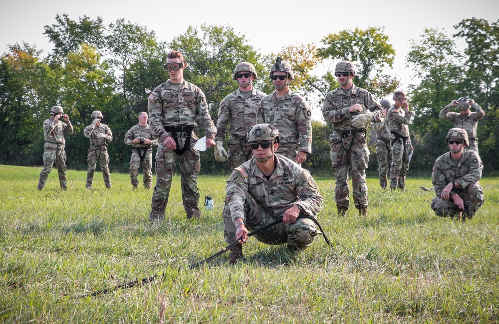 Rappel Master Course comes to Camp Dodge