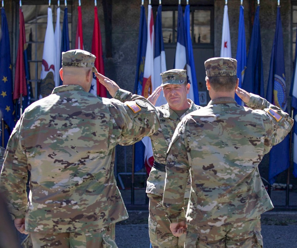 Saluting the General