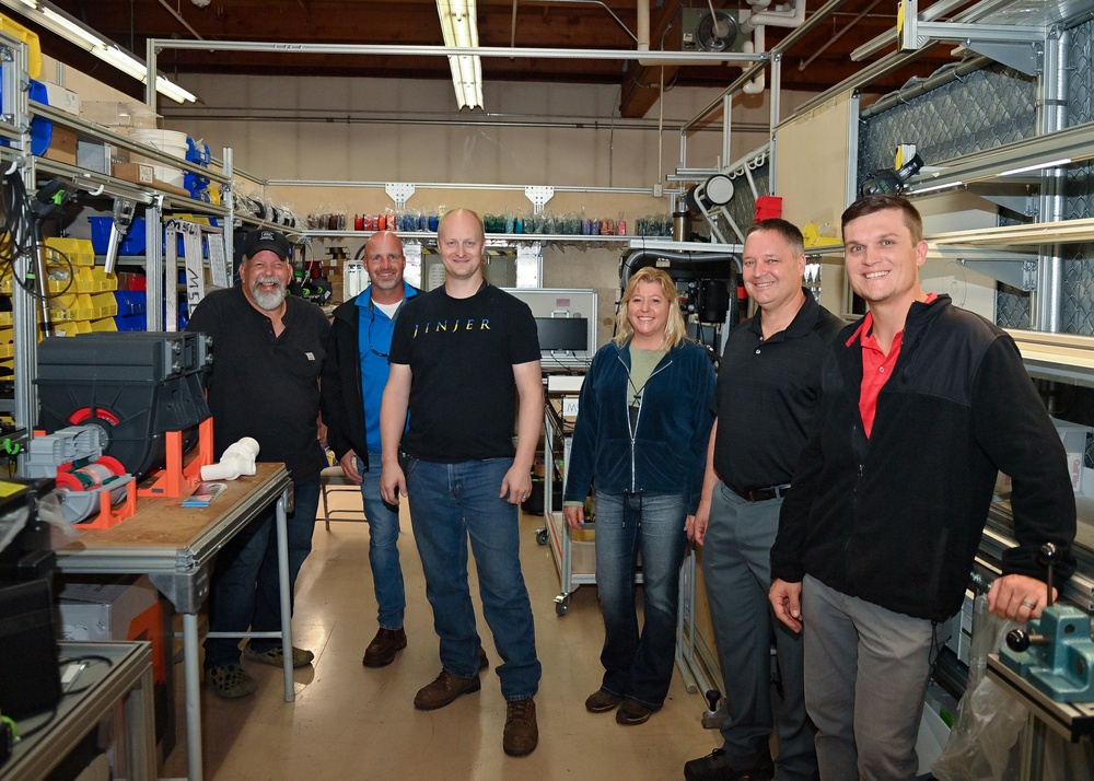 Members of TRFKB Visit TRFB's Moonshine Lab