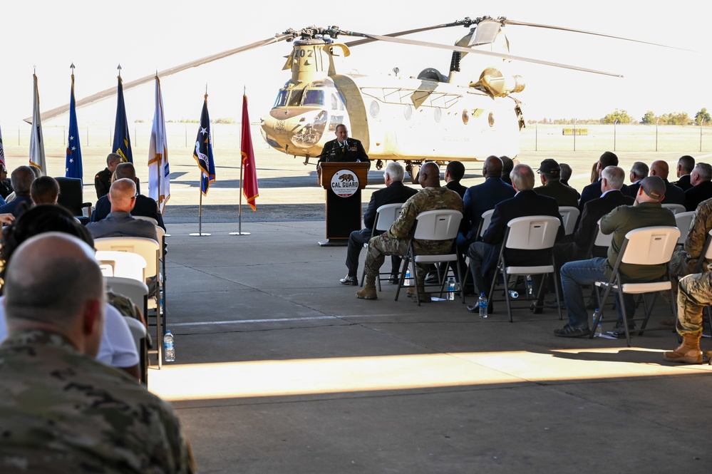 California's 46th adjutant general retires