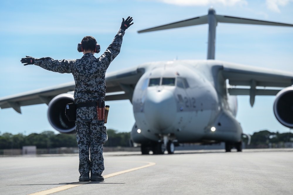 15th Wing, JASDF conduct first bilateral airlift exercise