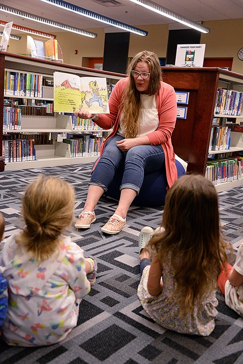 In-person storytime returns to library