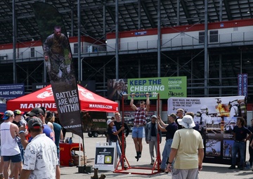 Cleveland Marines at NASCAR